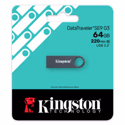 Kingston Technology DataTraveler 64 GB SE9 G3 - Nichel scuro - Vista aggiuntiva 4