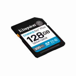 Kingston Technology 128GB SDXC Canvas Go Plus Gen4 200MB/s C10 UHS-I U3 V30