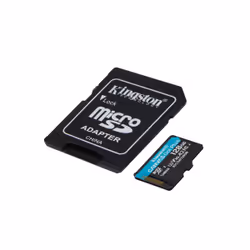 Kingston Technology Scheda microSDXC Canvas Go Plus Gen4 200MB/s A2 U3 V30 da 128 GB + adattatore