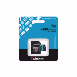 Kingston Technology Scheda microSDXC Canvas Go Plus Gen4 200MB/s A2 U3 V30 da 1 TB + adattatore - Vista aggiuntiva 5