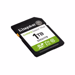 Kingston Technology 1 TB SDXC Canvas Select Plus Gen3 150MB/s C10 UHS-I U3 V30 - Vista aggiuntiva 2