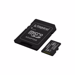 Kingston Technology 64 GB microSDXC Canvas Select Plus Gen3 100MB/s A1 (Adattatore SD incluso) - Vista aggiuntiva 2