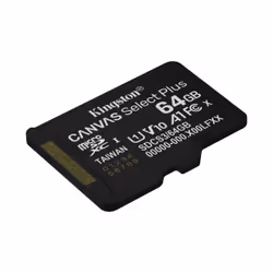 Kingston Technology 64 GB microSDXC Canvas Select Plus Gen3 100MB/s A1 (Adattatore SD incluso) - Vista aggiuntiva 4