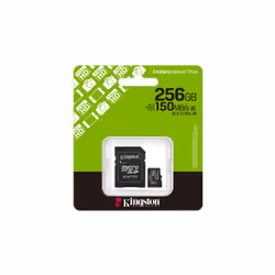 Kingston Technology 256 GB microSDXC Canvas Select Plus Gen3 150MB/s A1 (Adattatore SD incluso) - Vista aggiuntiva 5