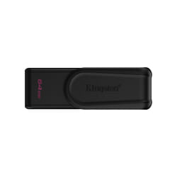 Kingston Technology DataTraveler 64GB Portable USB 3.2 Gen 1 Exodia S (Nero/Nero)