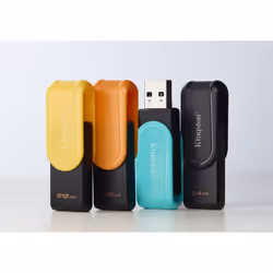 Kingston Technology DataTraveler 512 GB Portable USB 3.2 Gen 1 Exodia S (Nero/Giallo) - Vista aggiuntiva 6