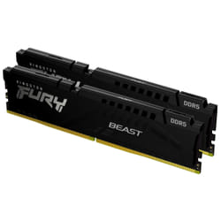 Kingston Technology FURY Beast 128GB 5600MT/s DDR5 CL36 DIMM (Kit da 2) Nero