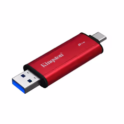 Kingston Technology 2TB Dual USB-A/C Portable SSD, Up to 1050MB/s USB 3.2 Gen 2 - Vista aggiuntiva 4
