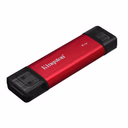Kingston Technology 1TB Dual USB-A/C Portable SSD, Up to 1050MB/s USB 3.2 Gen 2 - Vista aggiuntiva 3
