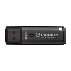 Kingston Technology IronKey 256GB Locker Plus 50 G2, FIPS 197, AES-256