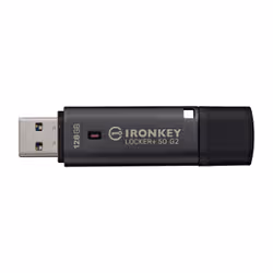 Kingston Technology IronKey 128GB Locker Plus 50 G2, FIPS 197, AES-256 - Vista aggiuntiva 2