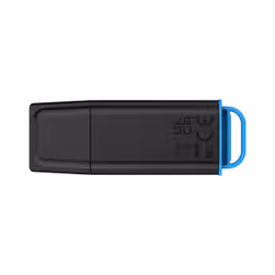 Kingston Technology DataTraveler 128GB USB portatile 3.2 Gen 1 Exodia Nero + Blu - Vista aggiuntiva 2