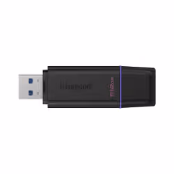 Kingston Technology DataTraveler 512GB USB portatile 3.2 Gen 1 Exodia Nero + Viola - Vista aggiuntiva 3