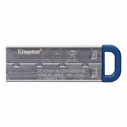 Kingston Technology DataTraveler 64GB ® Kyson 220 MB/s USB 3.2 Gen 1 in metallo - Vista aggiuntiva 4