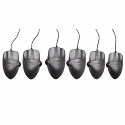 Contour Design Contour, Mancino, Ottico, USB tipo A, 1200 DPI, Grigio