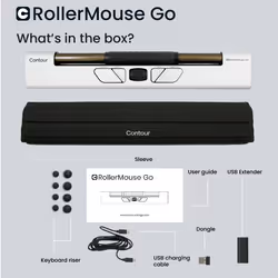 Contour Design RollerMouse Go, wireless - Vista aggiuntiva 7