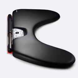 Contour Design CDWRRMMAX00410 poggiapolso Pelle vegana Nero - Vista aggiuntiva 3