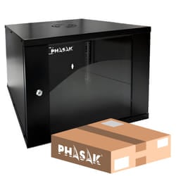 Phasak PHO 2012D rack 12U Da parete Nero