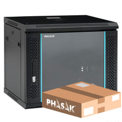 Phasak PHO 2109D rack 9U Da parete Nero