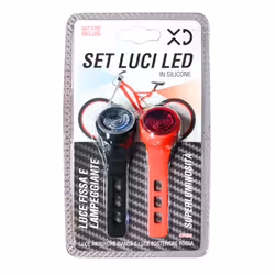 XD Enjoy XDFE586 illuminazione bicicletta Illuminazione posteriore + Illuminazione anteriore (set) LED - Vista aggiuntiva 2