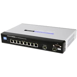 Cisco SRW2008, 8-port 10/100/1000 Managed Gigabit Switch Gestito