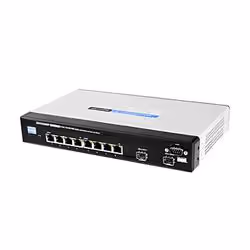 Cisco 8-port Managed Gigabit Switch, Gestito, Full duplex, Supporto Power over Ethernet (PoE)