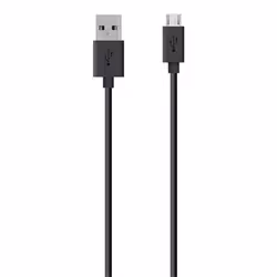 Belkin Micro-USB to USB ChargeSync, 3 m, USB A, Micro-USB B, USB 2.0, Maschio/Maschio, Nero
