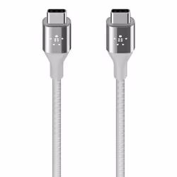 Belkin F2CU050BT04-SLV, 1,2 m, USB C, USB C, Maschio/Maschio, 0,48 Gbit/s, Argento