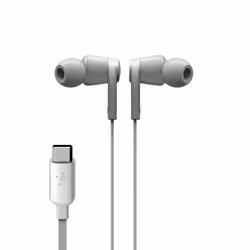 Belkin CUFFIE ROCKSTAR USB-C - BIANCO - Vista aggiuntiva 5