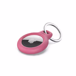 Belkin Secure Holder Airtag con Portachiavi - Rosa, Custodia, Rosa, Scratch resistant, AirTag, 7,4 g, 1 pz