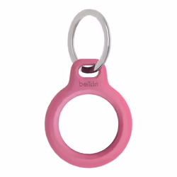 Belkin Secure Holder Airtag con Portachiavi - Rosa - Vista aggiuntiva 6