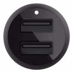 Belkin CARICABATTERIE DA AUTO CON DOPPIA PORTA USB-A 12W - Vista aggiuntiva 5