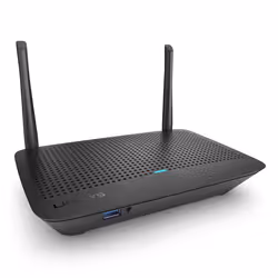 Linksys MR6350, Wi-Fi 5 (802.11ac), Dual-band (2.4 GHz/5 GHz), Collegamento ethernet LAN, Nero, Router da tavolo