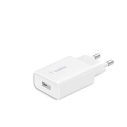 Belkin WCA001VFWH Caricabatterie per dispositivi mobili Telefono cellulare, Power bank, Smartphone, Tablet Bianco AC Ricarica rapida Interno