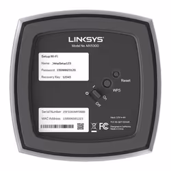 Linksys MX10600-EU router wireless Gigabit Ethernet Banda tripla (2.4 GHz/5 GHz/5 GHz) Nero, Bianco - Vista aggiuntiva 6