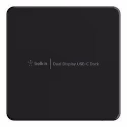 Belkin USB-C Dual Display Docking Station USB 3.2 Gen 1 (3.1 Gen 1) Type-C Nero - Vista aggiuntiva 4