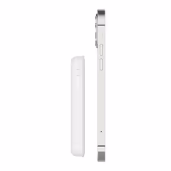 Belkin BPD002BTWH batteria portatile 2500 mAh Carica wireless Bianco - Vista aggiuntiva 6