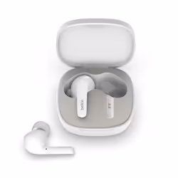 Belkin SOUNDFORM Flow Auricolare Wireless In-ear Musica e Chiamate USB tipo-C Bluetooth Bianco - Vista aggiuntiva 4