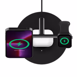 Belkin WIZ017vfBK Cuffie, Smartphone, Orologio intelligente Nero AC Carica wireless Ricarica rapida Interno - Vista aggiuntiva 8