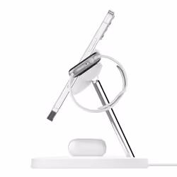 Belkin WIZ017vfWH Cuffie, Smartphone, Orologio intelligente Bianco AC Carica wireless Ricarica rapida Interno - Vista aggiuntiva 5