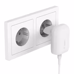Belkin WCA005vf1MWH-B5 Computer portatile, Smartphone, Tablet Bianco AC Ricarica rapida Interno - Vista aggiuntiva 5