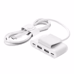 Belkin 4-PORT USB POWER EXTENDER 2M - BIANCO - Vista aggiuntiva 5