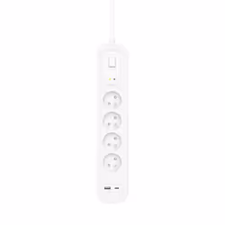 Belkin SRB001CA2M protezione da sovraccarico Bianco 4 presa(e) AC 2 m - Vista aggiuntiva 2