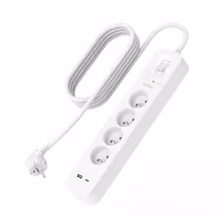 Belkin SRB001CA2M protezione da sovraccarico Bianco 4 presa(e) AC 2 m - Vista aggiuntiva 3
