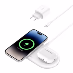 Belkin TAPPETINO DI RICARICA WIRLESS MAGNETICO 2IN1 15W - Vista aggiuntiva 5