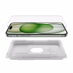 Belkin VETRO ULTRAGLASS ANTIMICROBICO PER IPHONE 15 PLUS - Vista aggiuntiva 4