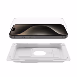 Belkin VETRO ULTRAGLASS ANTIMICROBICO PER IPHONE 15 PRO - Vista aggiuntiva 4