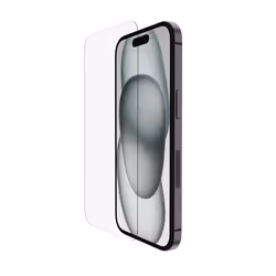 Belkin VETRO TEMPEREDGLASS ANTIMICROBICO PER IPHONE 15, Apple, iPhone 15, Resistente agli urti, Scratch resistant, Translucen ...