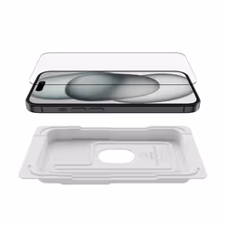 Belkin VETRO TEMPEREDGLASS ANTIMICROBICO PER IPHONE 15 - Vista aggiuntiva 4