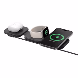 Belkin BoostCharge Pro Cuffie, Smartphone, Orologio intelligente Nero AC, USB Carica wireless Ricarica rapida Interno - Vista aggiuntiva 5